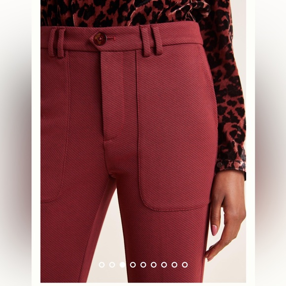 ANTHROPOLOGIE - THE ESSENTIAL TWILL TROUSERS - Picture 3 of 8